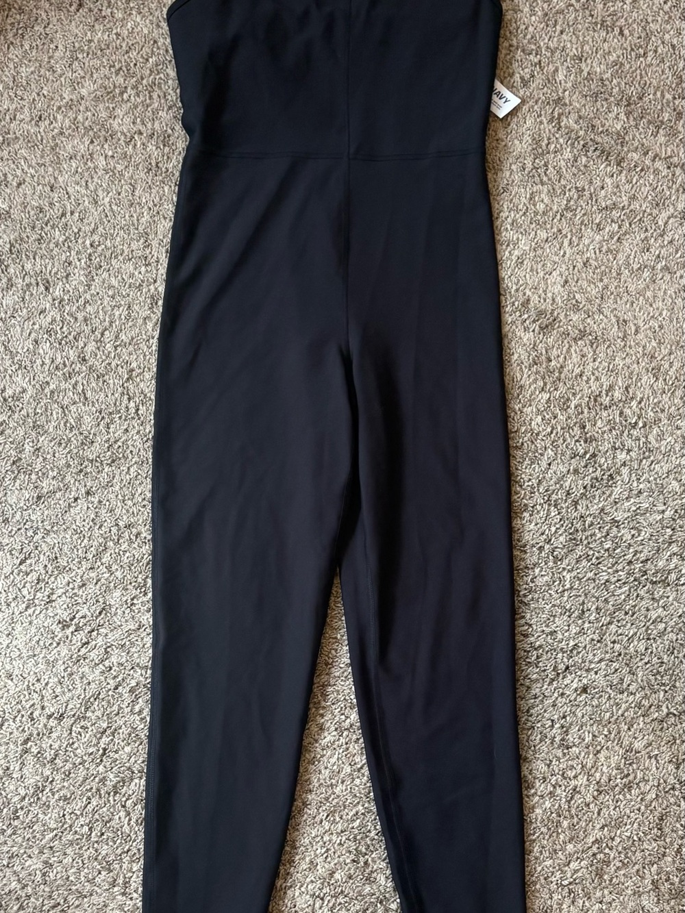 Old Navy Black Strapless Jumpsuit
